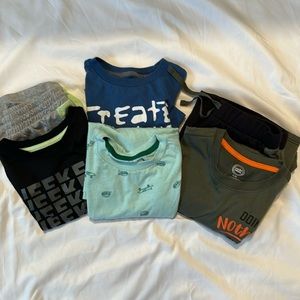 Boys shirts and pajamas